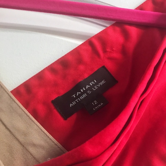 Tahari by Arthur S. Levine- Colorblock Dress - Picture 4 of 7